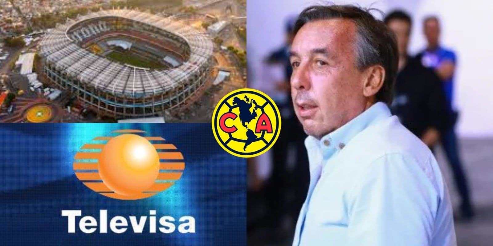 América dice adiós a Televisa y con eso también tendrían que dejar el Estadio Azteca.