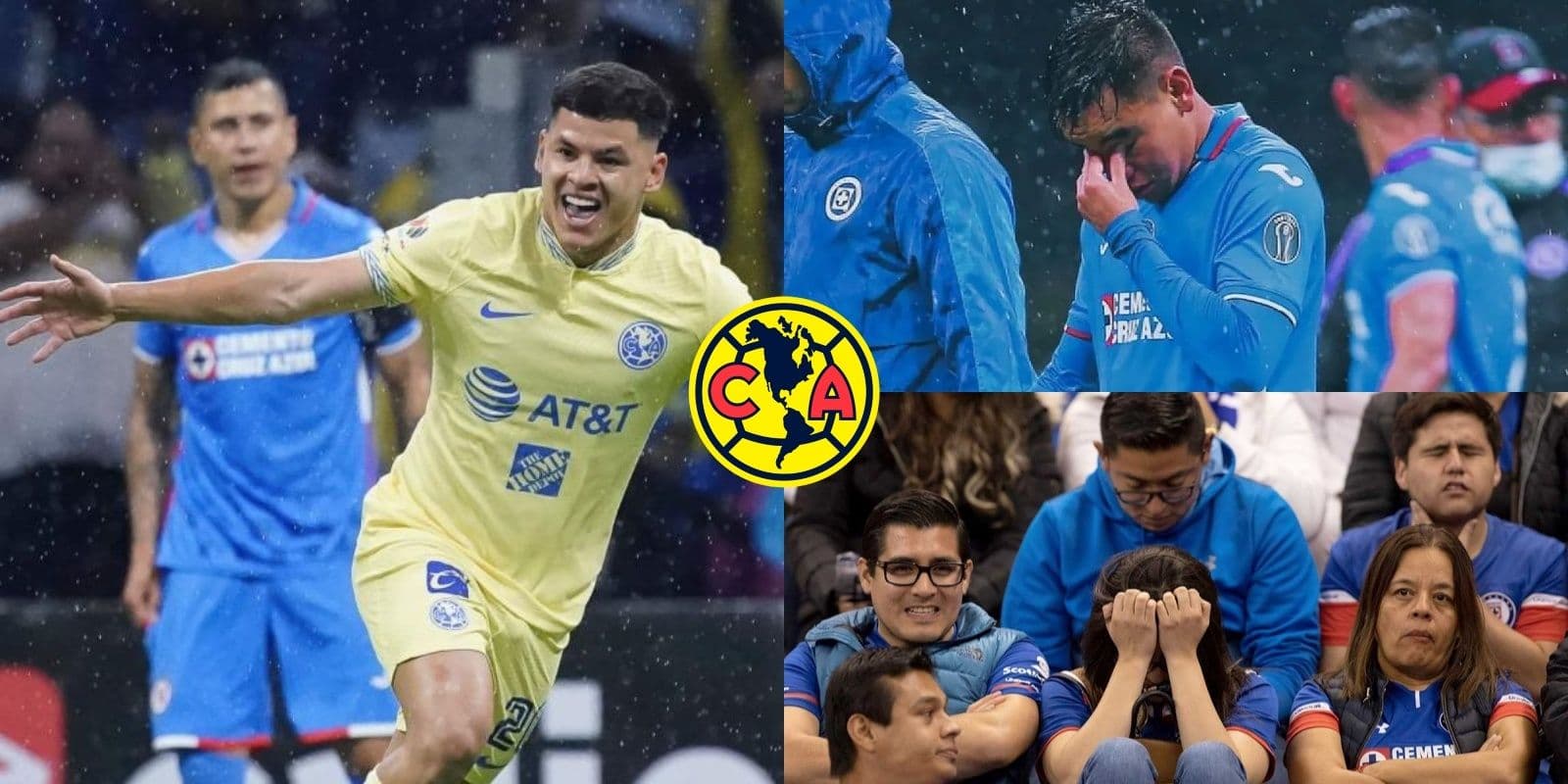 América le sigue recordando el 7 a 0 al Cruz Azul previo a la liguilla.