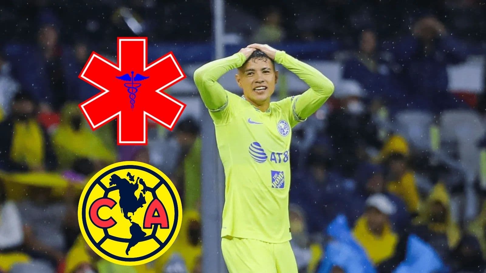 América pierda a uno de los mejores por la lesión de Emilio Lara.