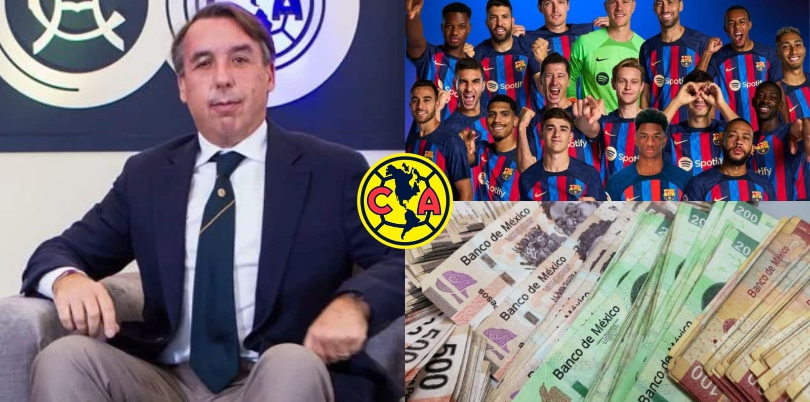América quiere traer un refuerzo top y pone 120 millones para quitarle un jugador al Barcelona de Xavi Hernández.