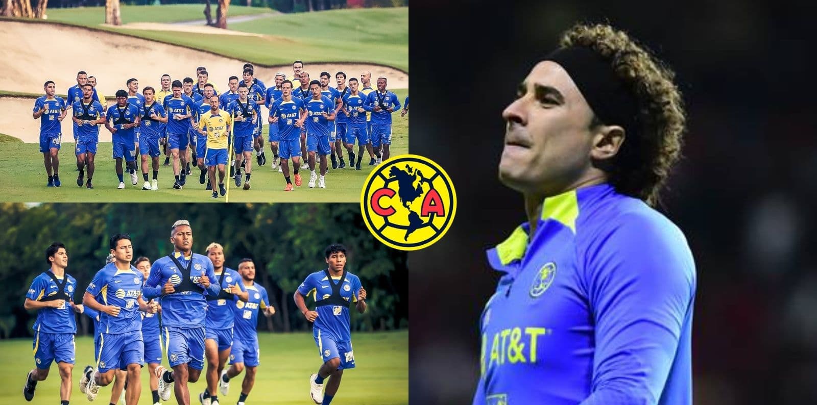 América se encuentra haciendo la pretemporada en Cancún y ya hay un portero entrenando con el equipo que no es Memo Ochoa.