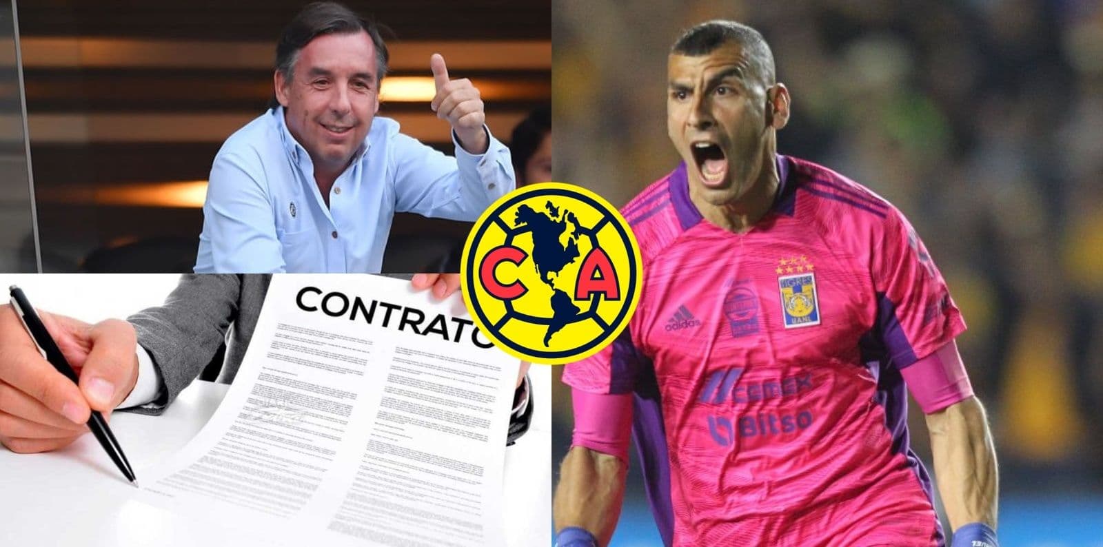 América se sigue reforzando en la portería y le roba un portero a los Tigres.