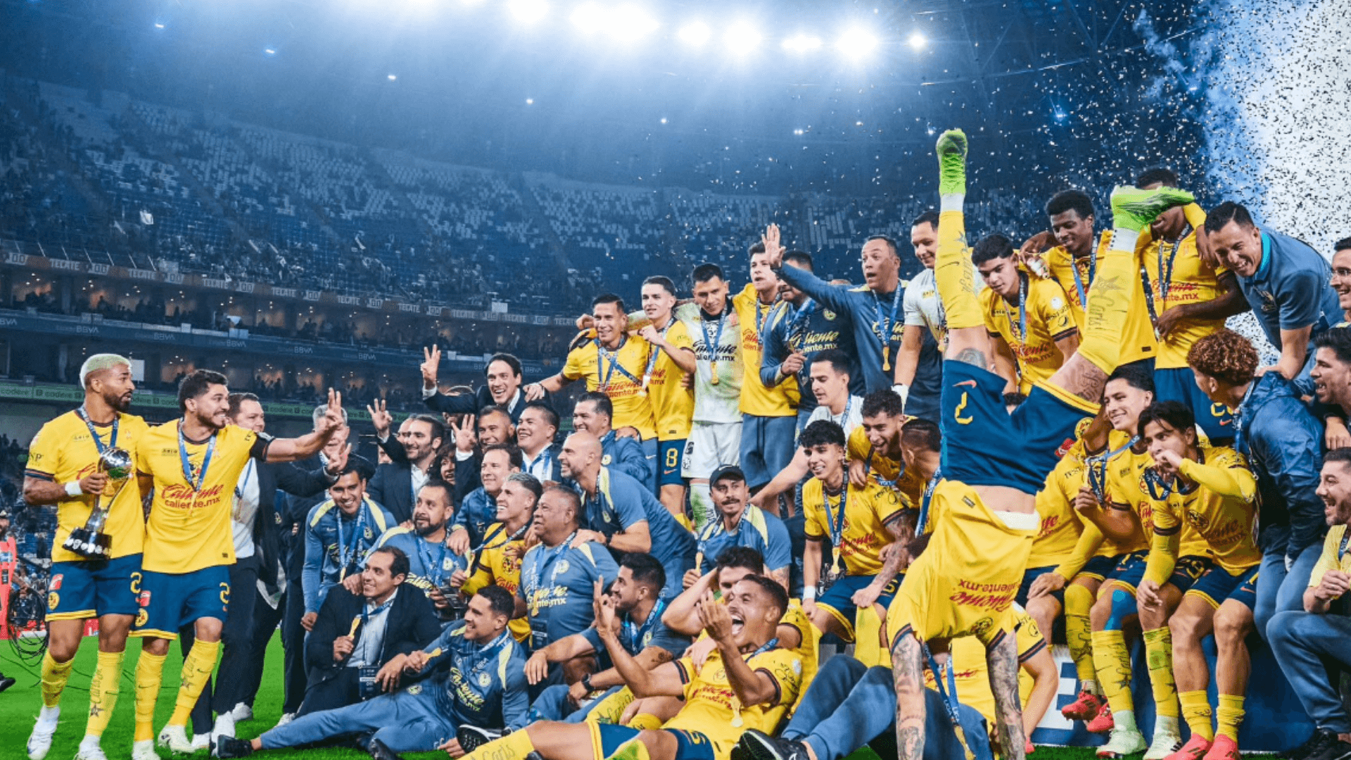 América tricampeón | Foto: @ClubAmerica