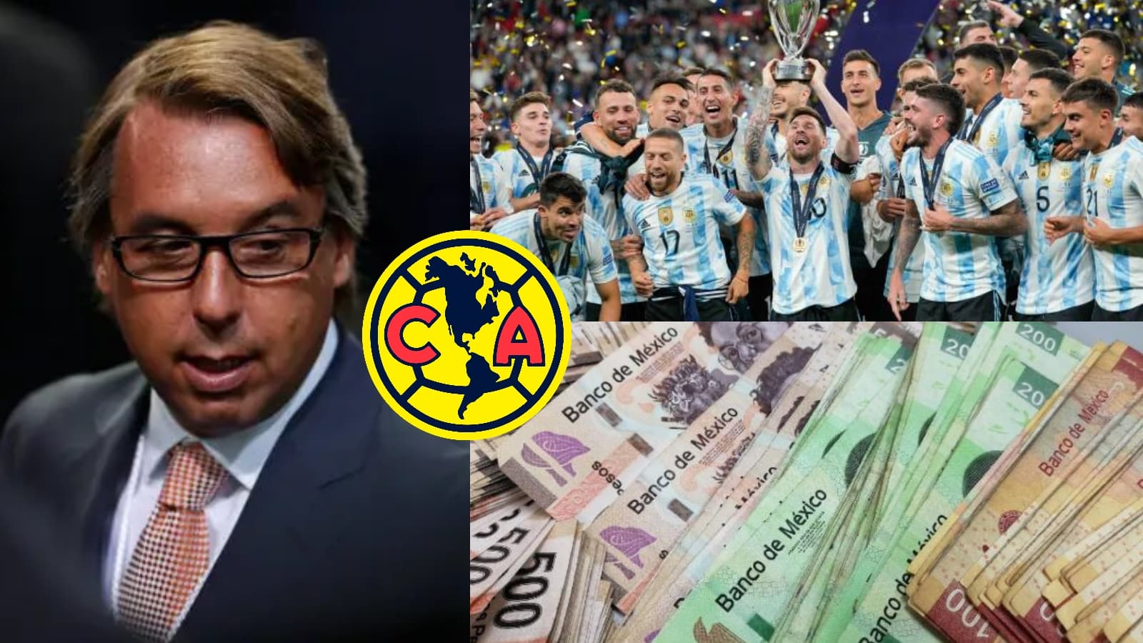 América y los 157 millones de pesos que le puso al Argentina para que se lleve la Finalissima 2022