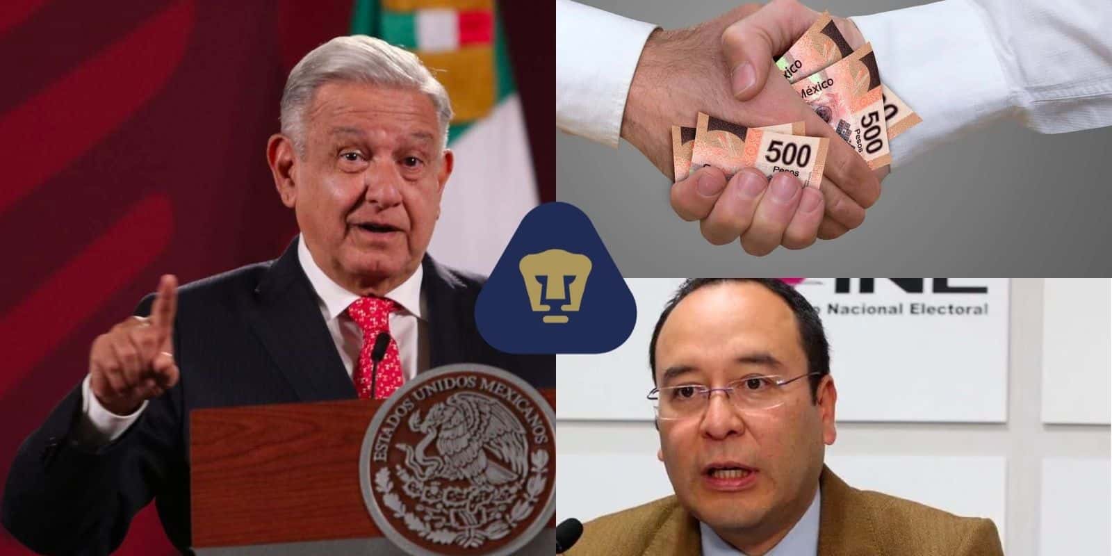 AMLO declaró en la mañanera un caso de corrupción que incluye a Pumas y ya les puso un nuevo apodo