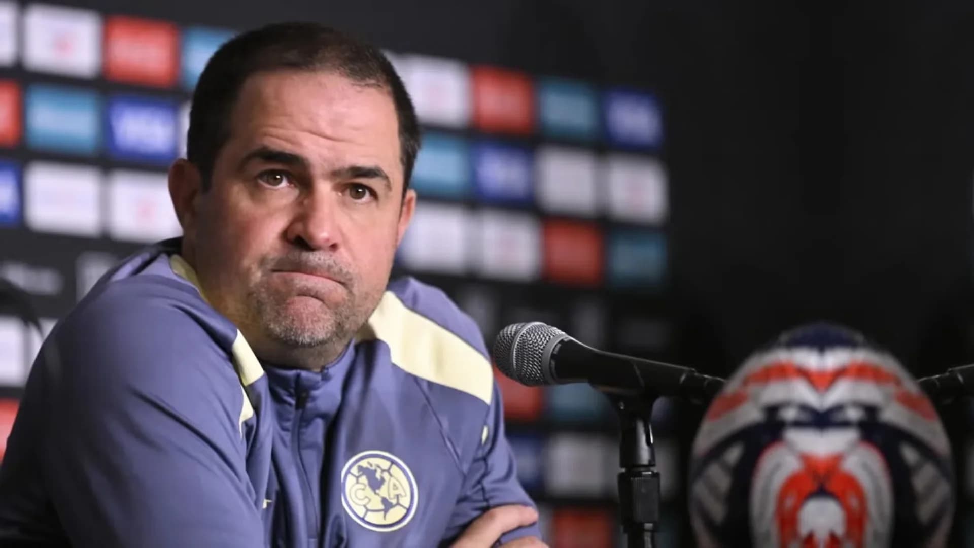 André Jardine, DT del Club América, en conferencia de prensa