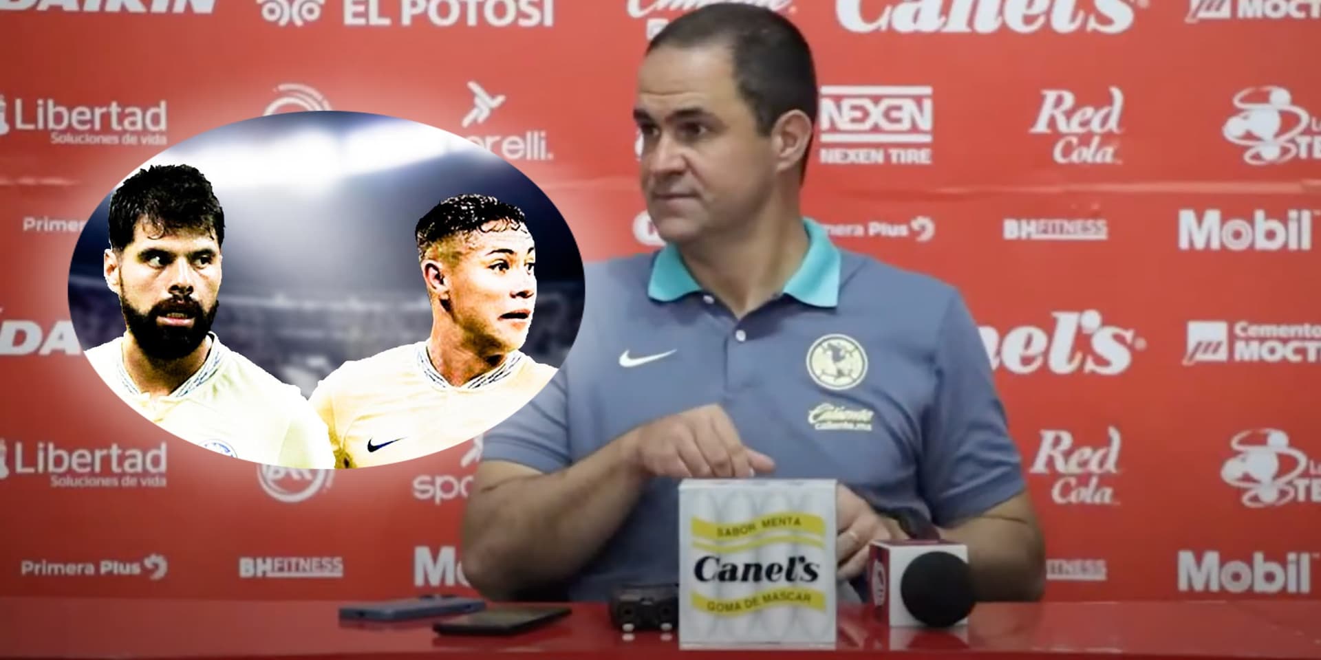 André Jardine en conferencia de prensa (Fuente: Universal Deportes)