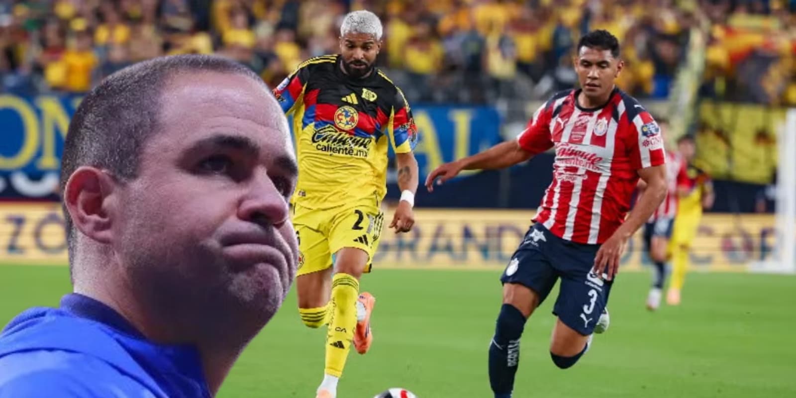 André Jardine en el América vs Chivas / FOTO SOY FÚTBOL