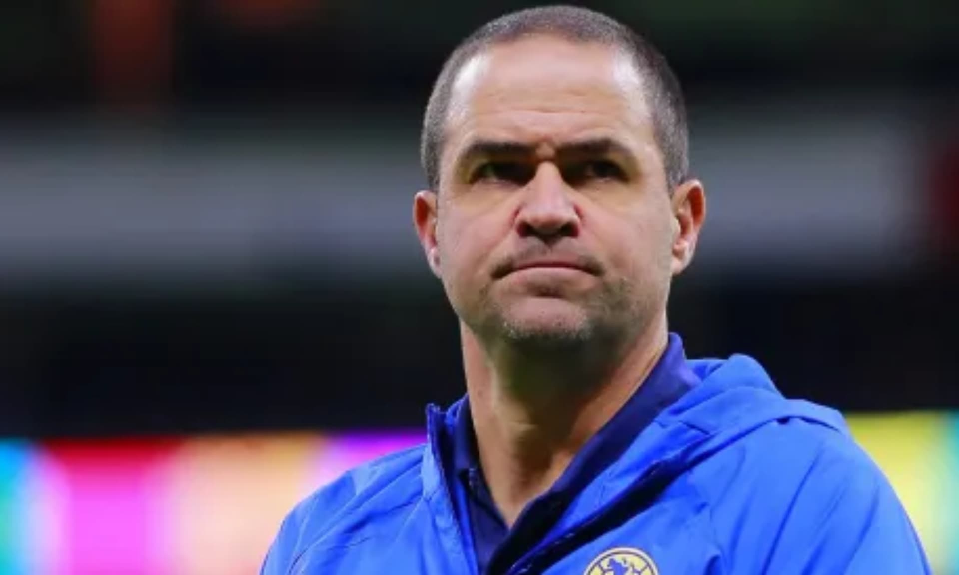 André Jardine en el estadio Azteca en un. partido de América (Fuente: Imago)