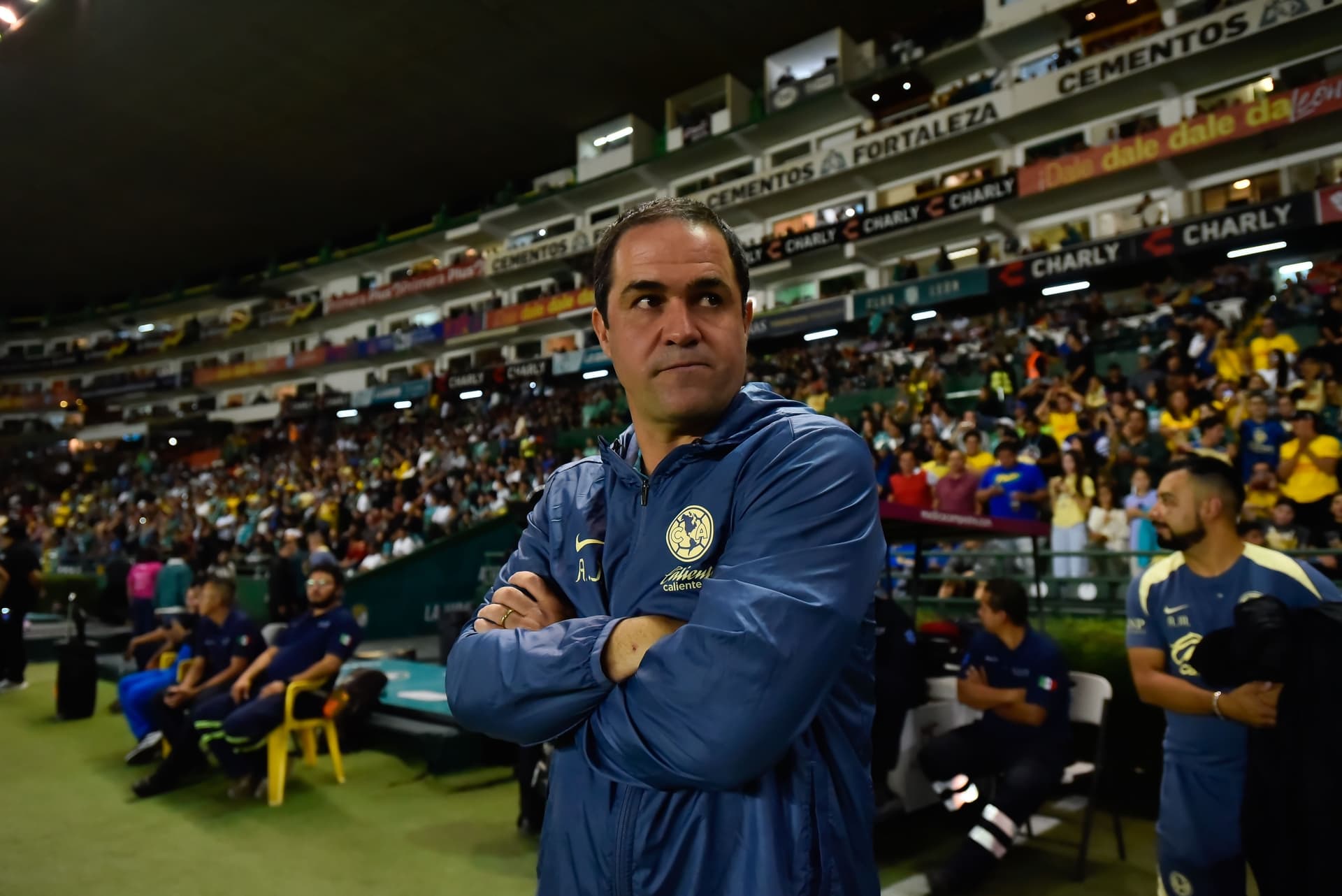 André Jardine en un partido del Club América (Foto: Mexsport)