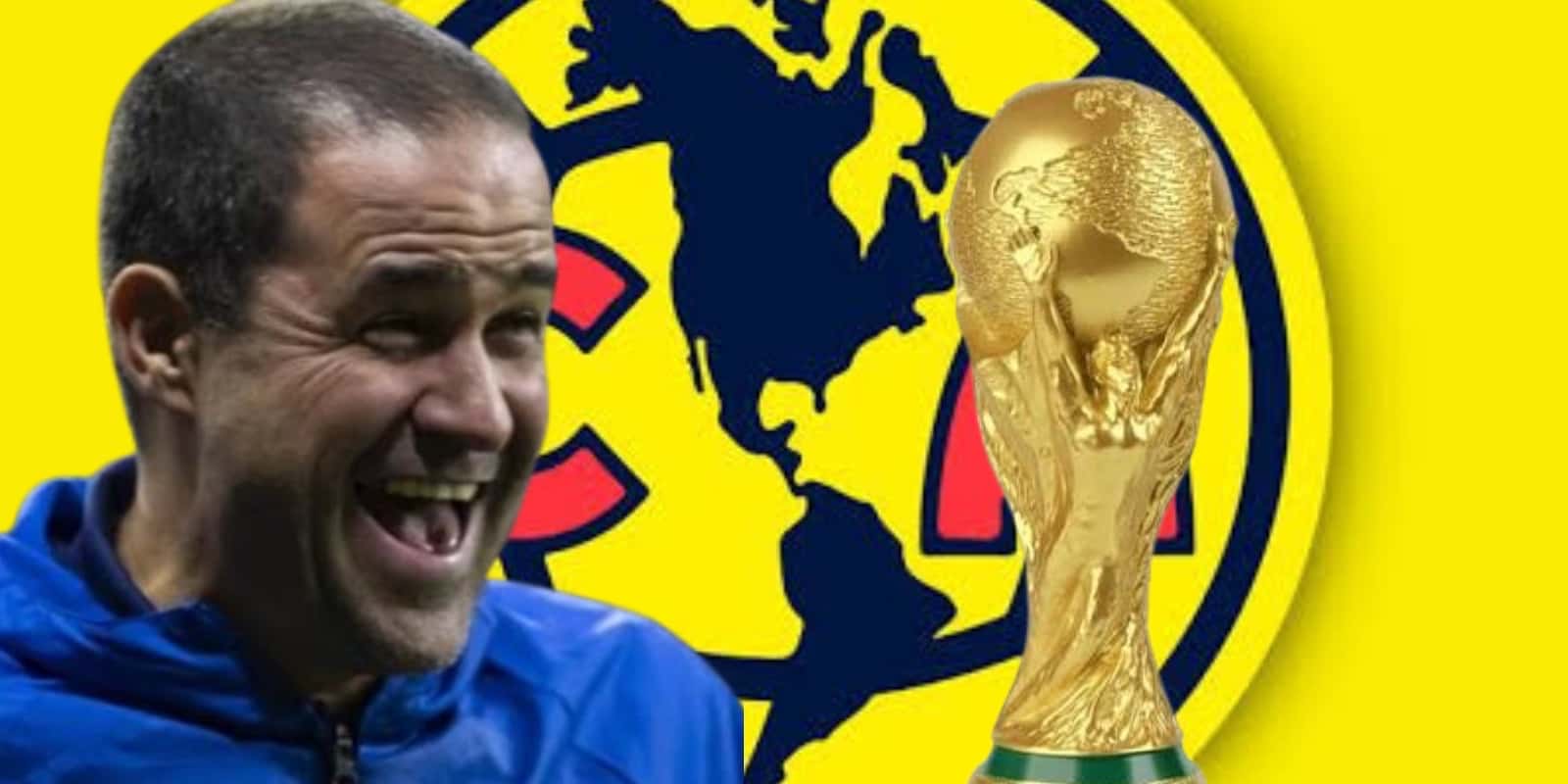 André Jardine junto a la Copa del Mundo / FOTO X