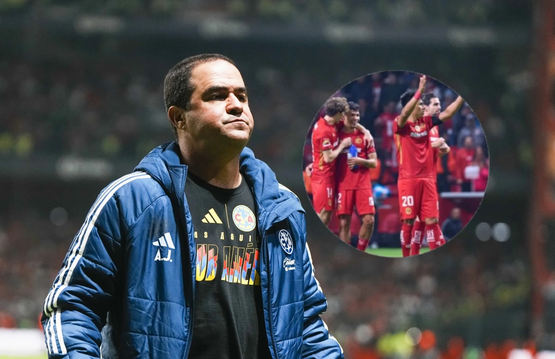 André Jardine reconoció sus errores tras la derrota del América ante Toluca y lanzó un mensaje claro al plantel / Foto: MexSport