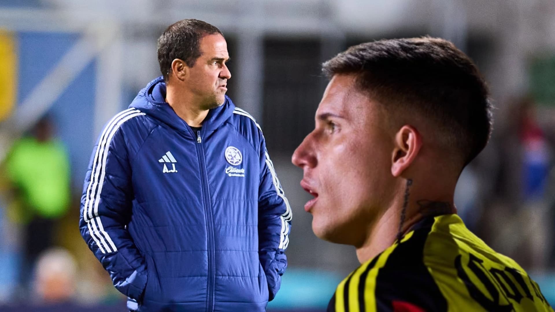 André Jardine y Brian Rodríguez