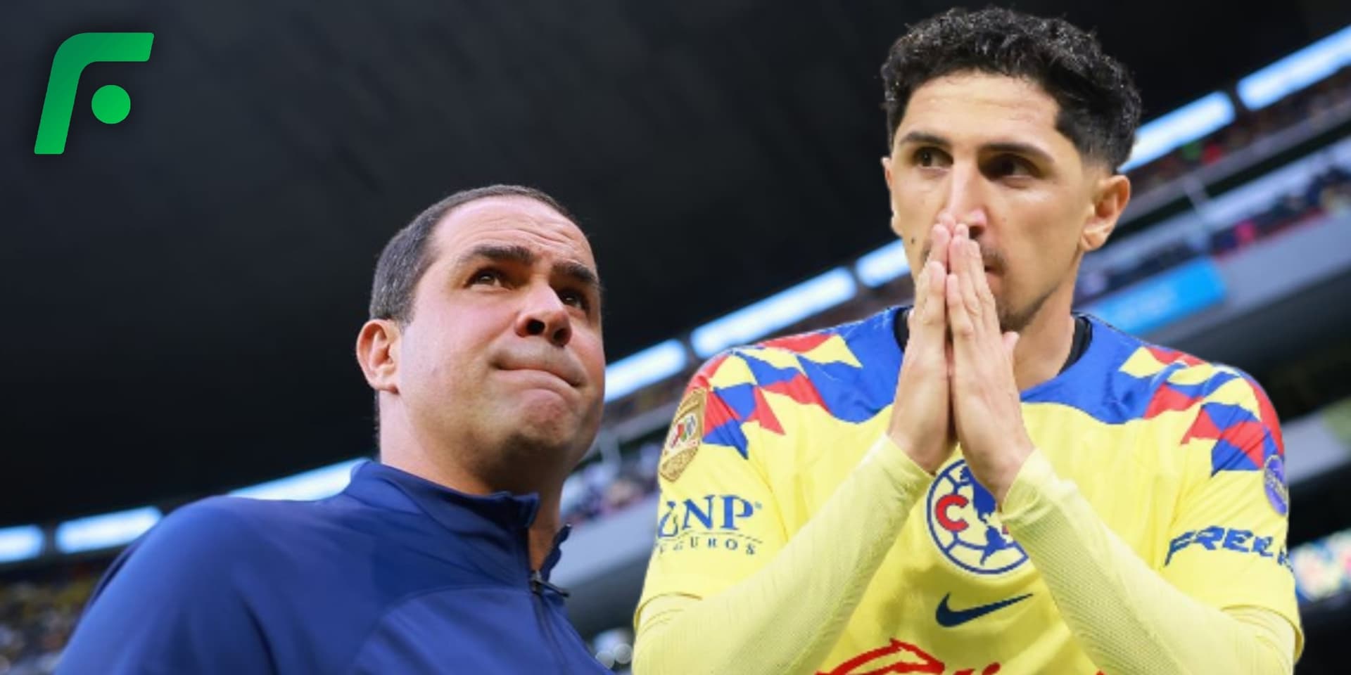 André Jardine y Diego Valdés (Fuente: MEXSPORT)