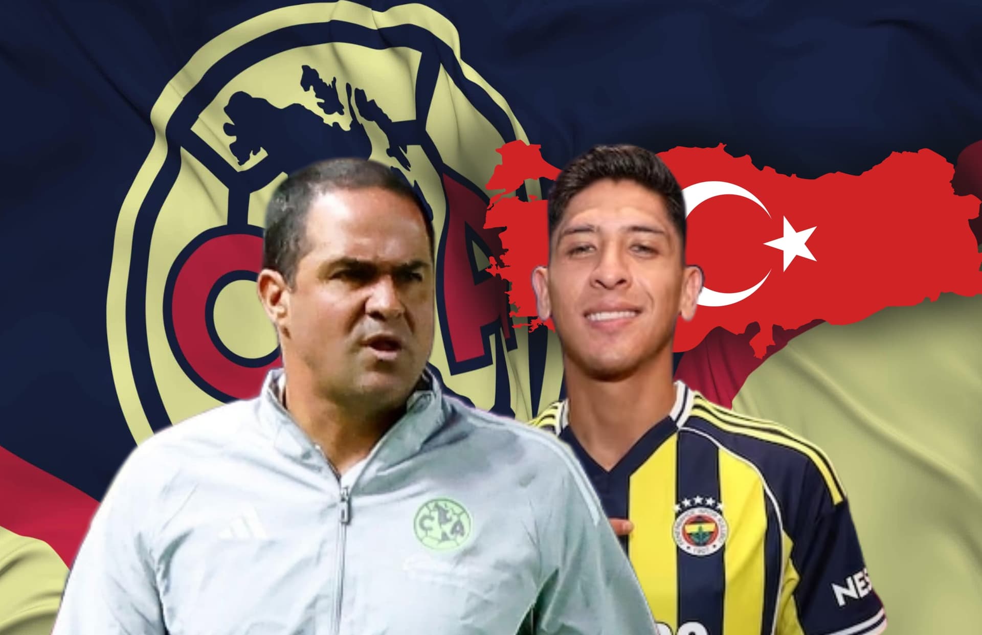André Jardine y Edson Álvarez/ Foto Vecteezy.