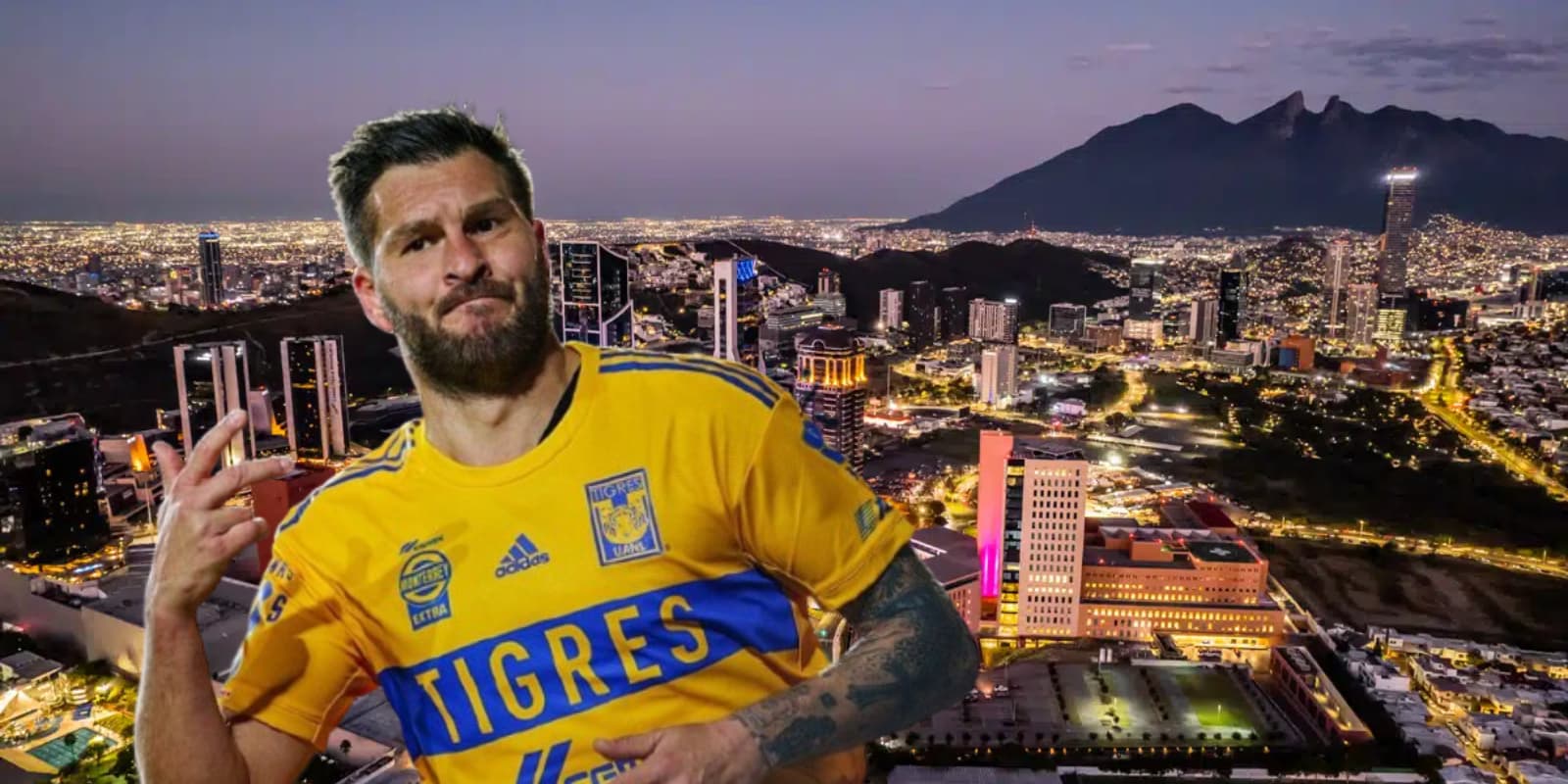André Pierre Gignac en Nuevo León / FOTO MARCA