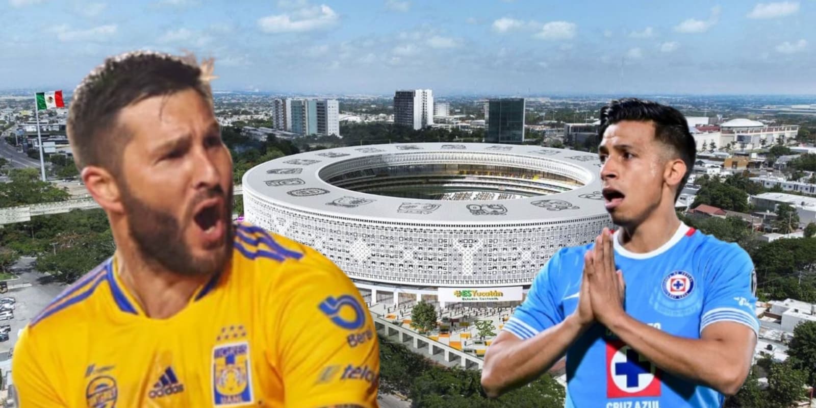André Pierre Gignac junto a Ángel Sepúlveda / FOTO MARCA