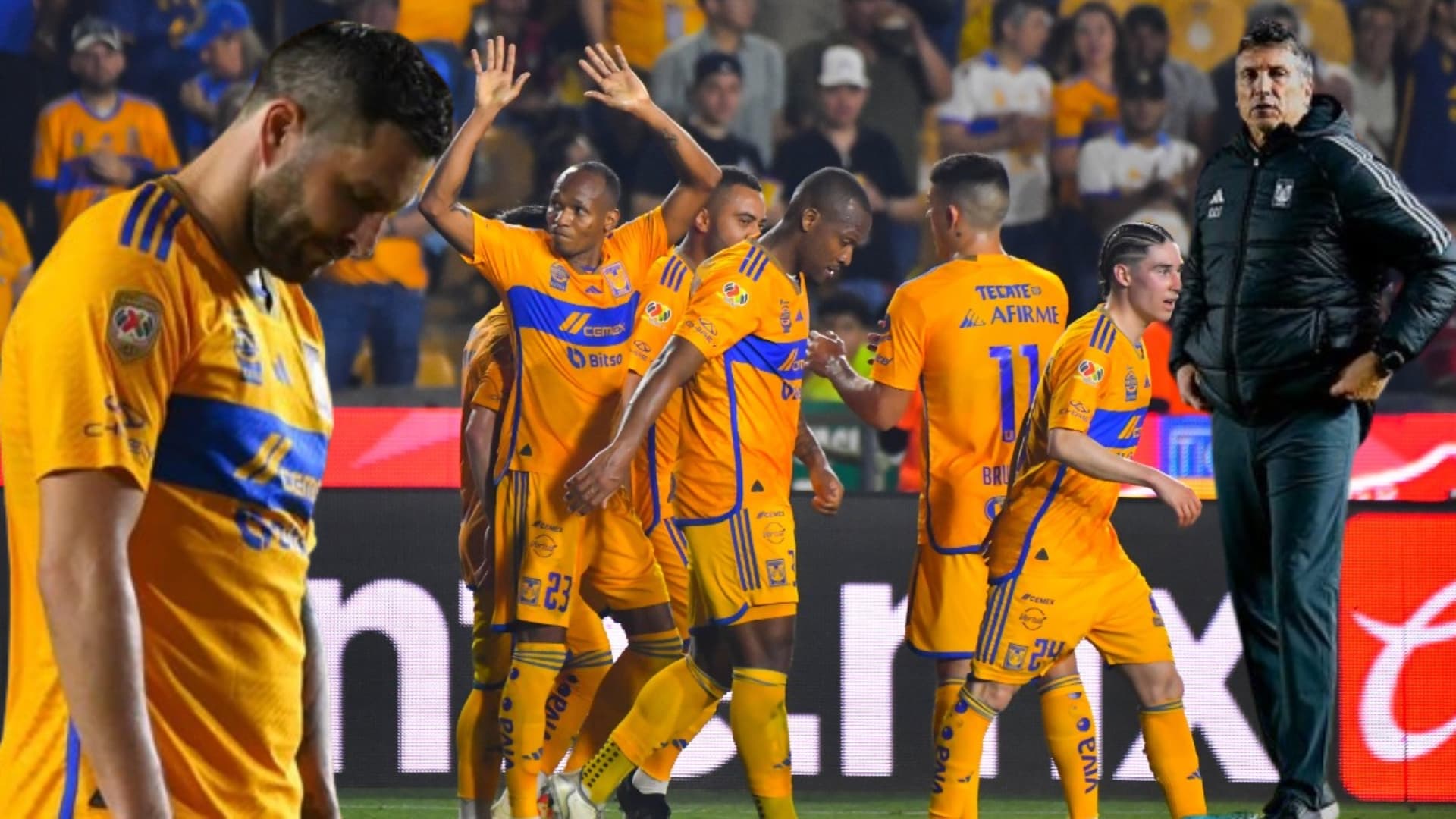 André-Pierre Gignac salió de cambio y los incomparables golearon con Nicolás Ibáñez y esto dice Siboldi de ello