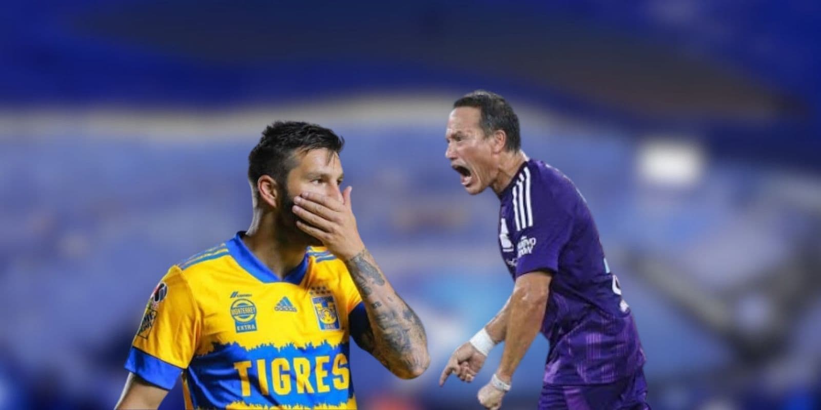 André Pierre Gignac y Luis Hernández (Fuente: Imago7)