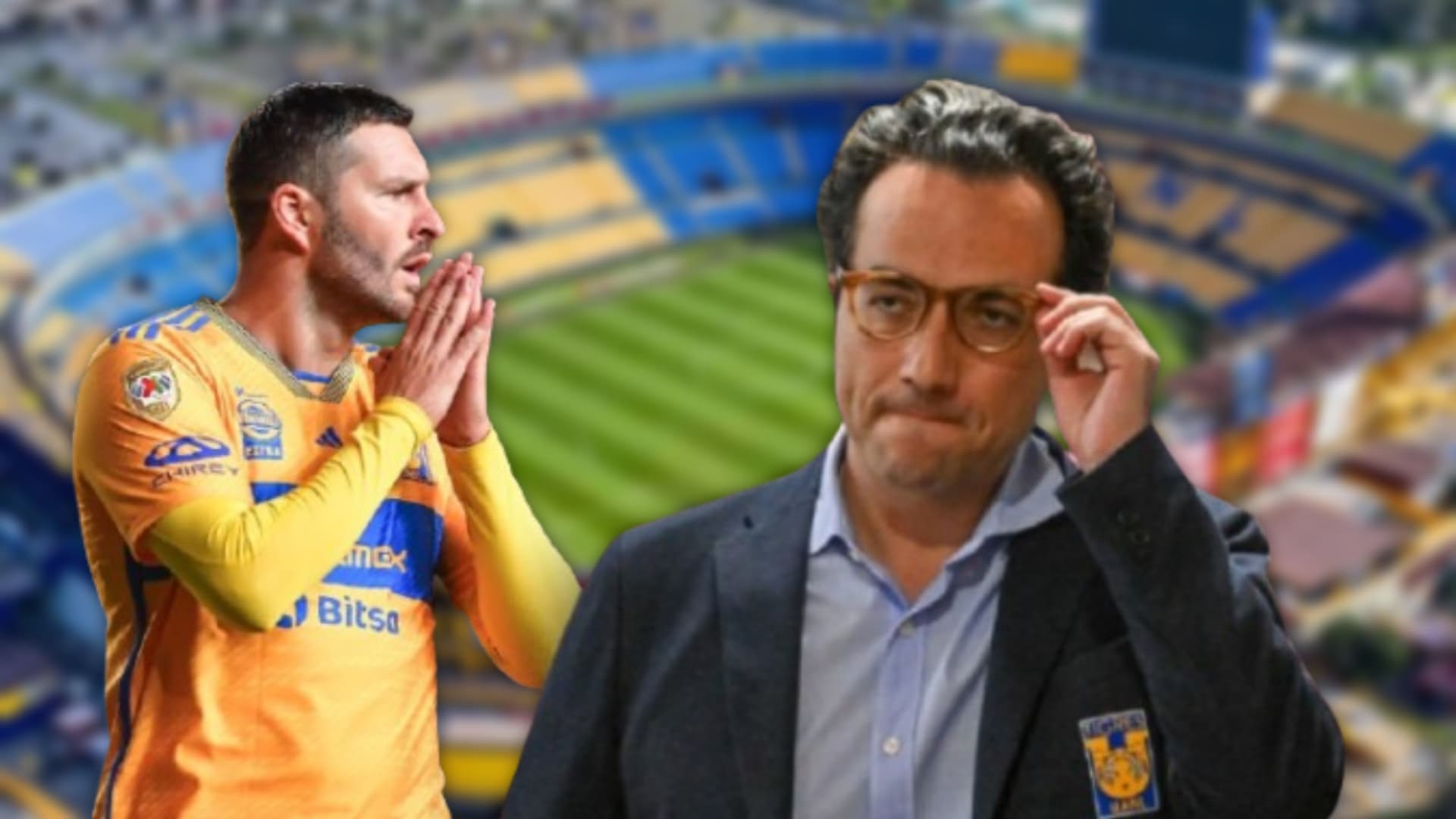 André-Pierre Gignac y Mauricio Culebro (Foto: MEXSPORT)