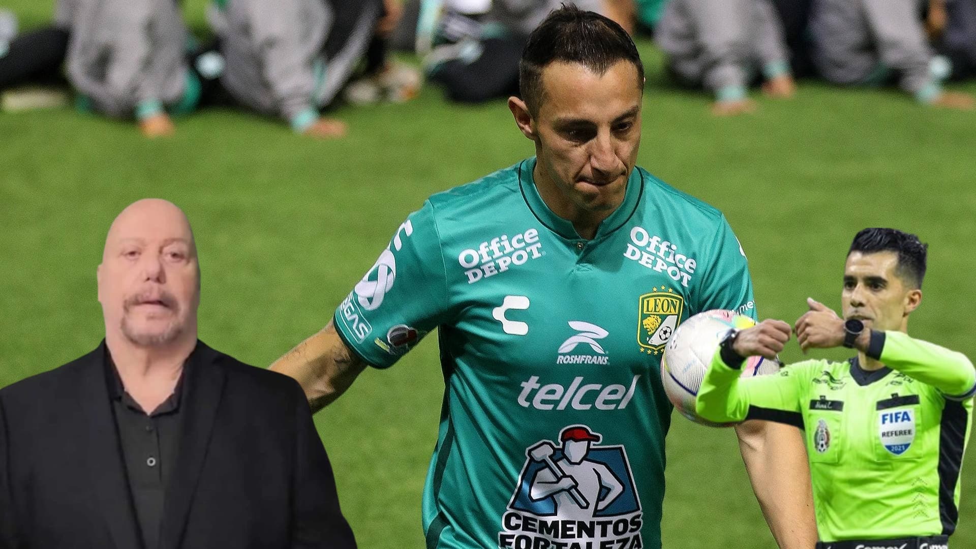 Andrés Guardado acaba de llegar a la Liga MX y ya resaltó los errores del arbitraje azteca.