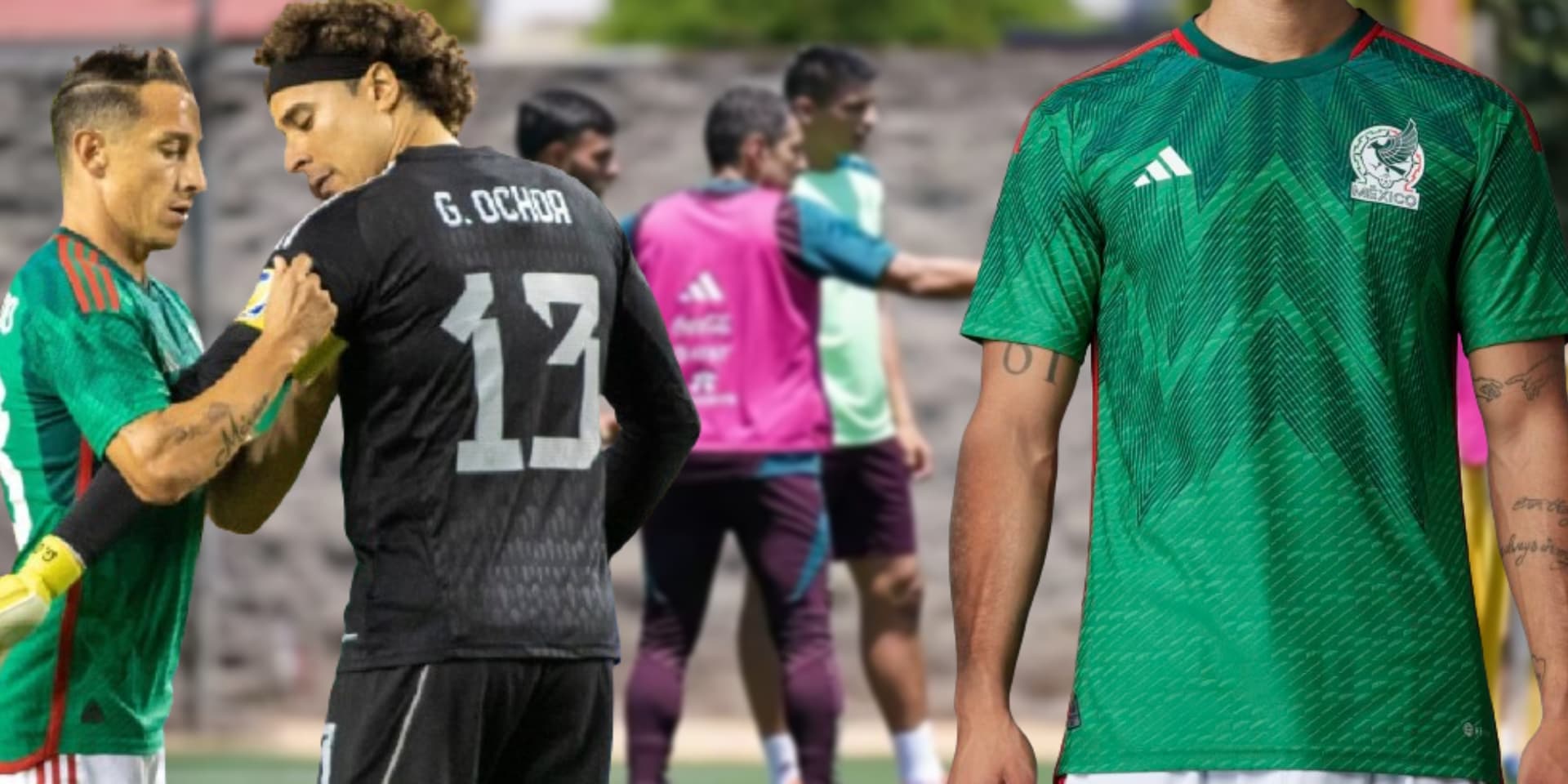 Andrés Guardado y Guillermo Ochoa en la selección mexicana (Fuente: Diario Marca)