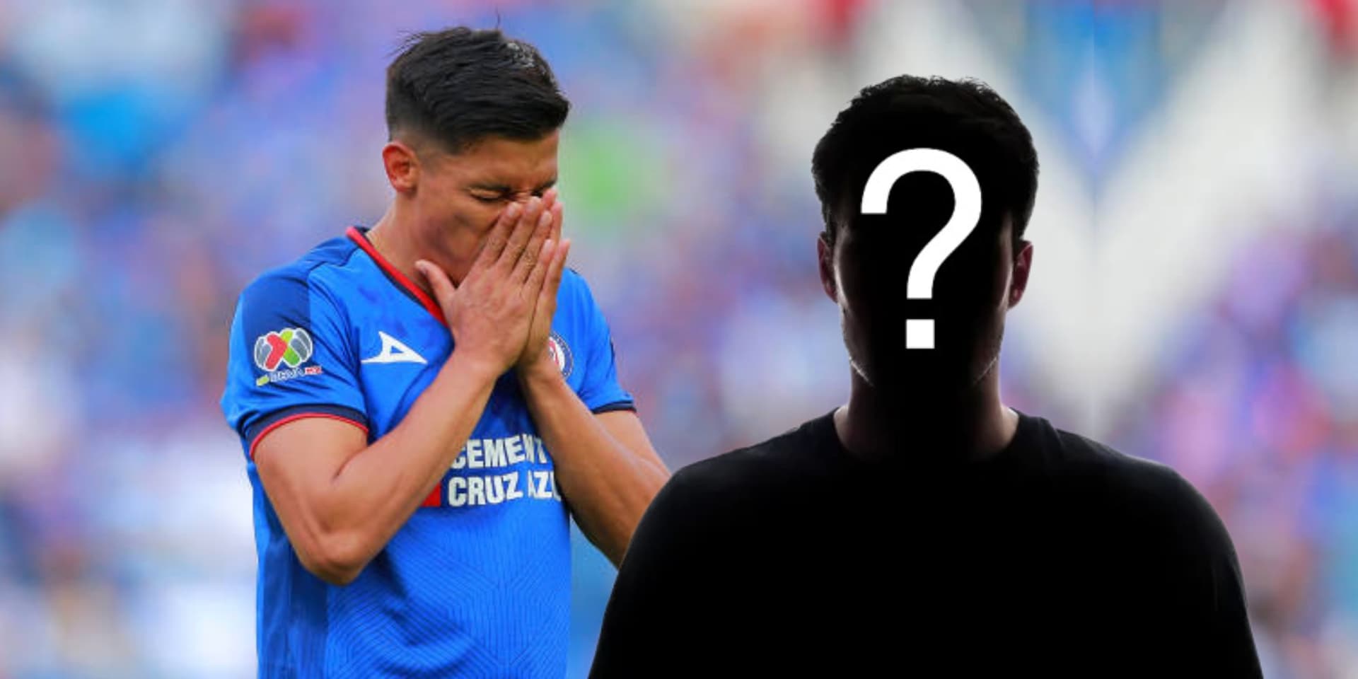 Ángel Sepúlveda con la playera de Cruz Azul / Foto: Getty Images