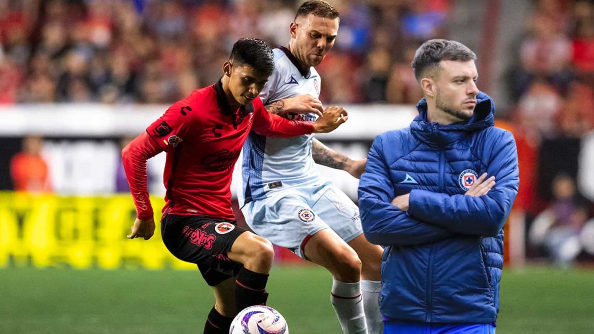 Anselmi en juego entre Cruz Azul y Xolos