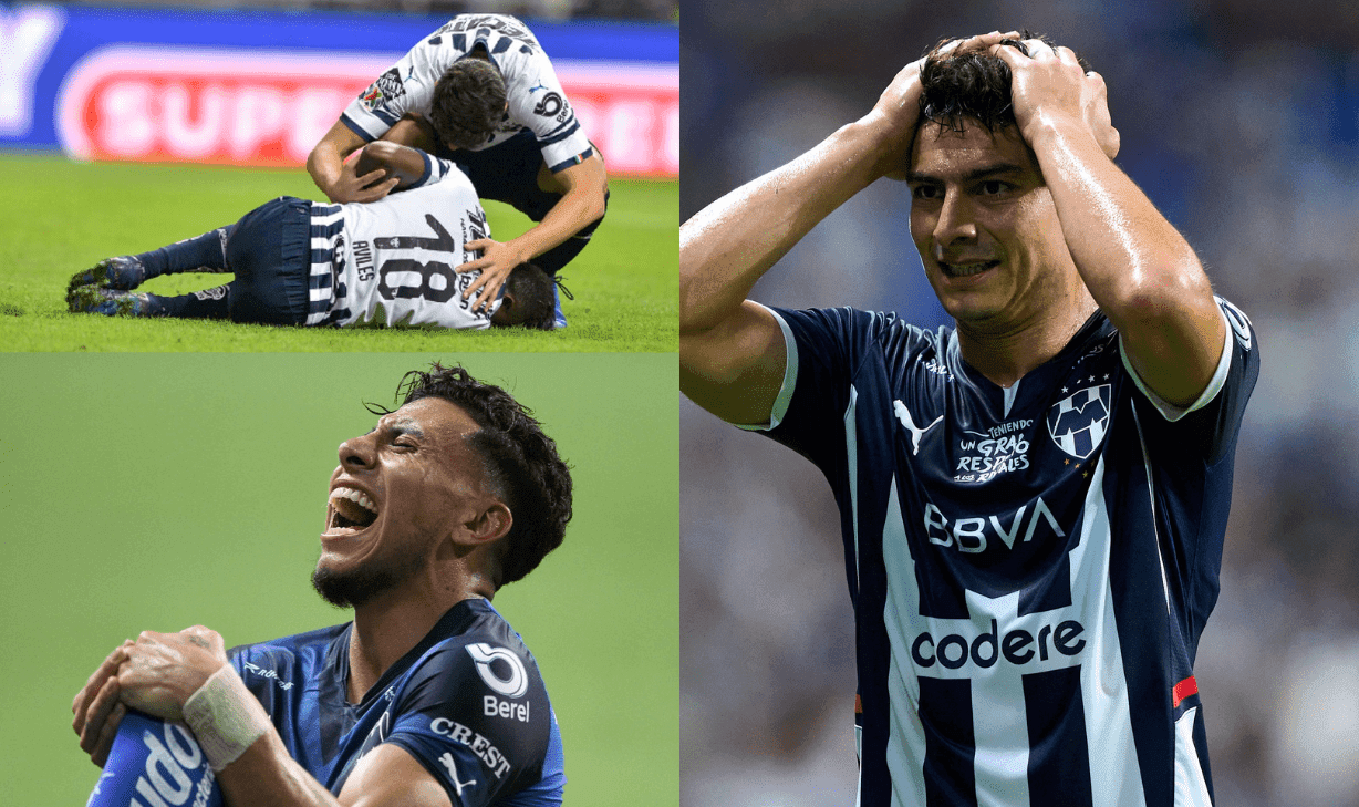 Ante el buen paso, siguen las malas noticias para Rayados de Monterrey