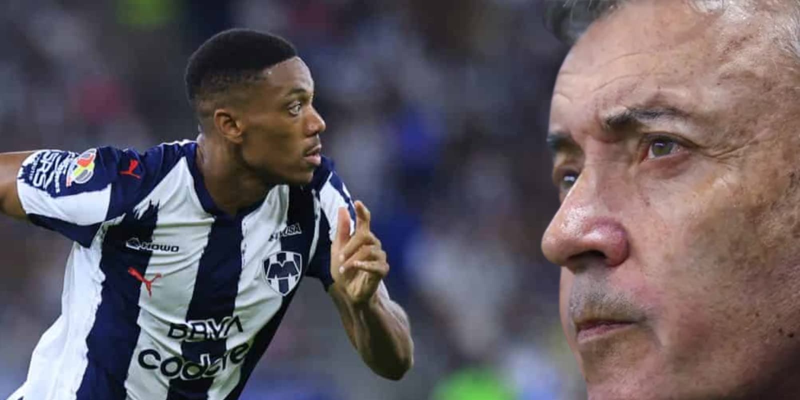 Anthony Martial junto a Domènec Torrent / FOTO POSTA DEPORTES