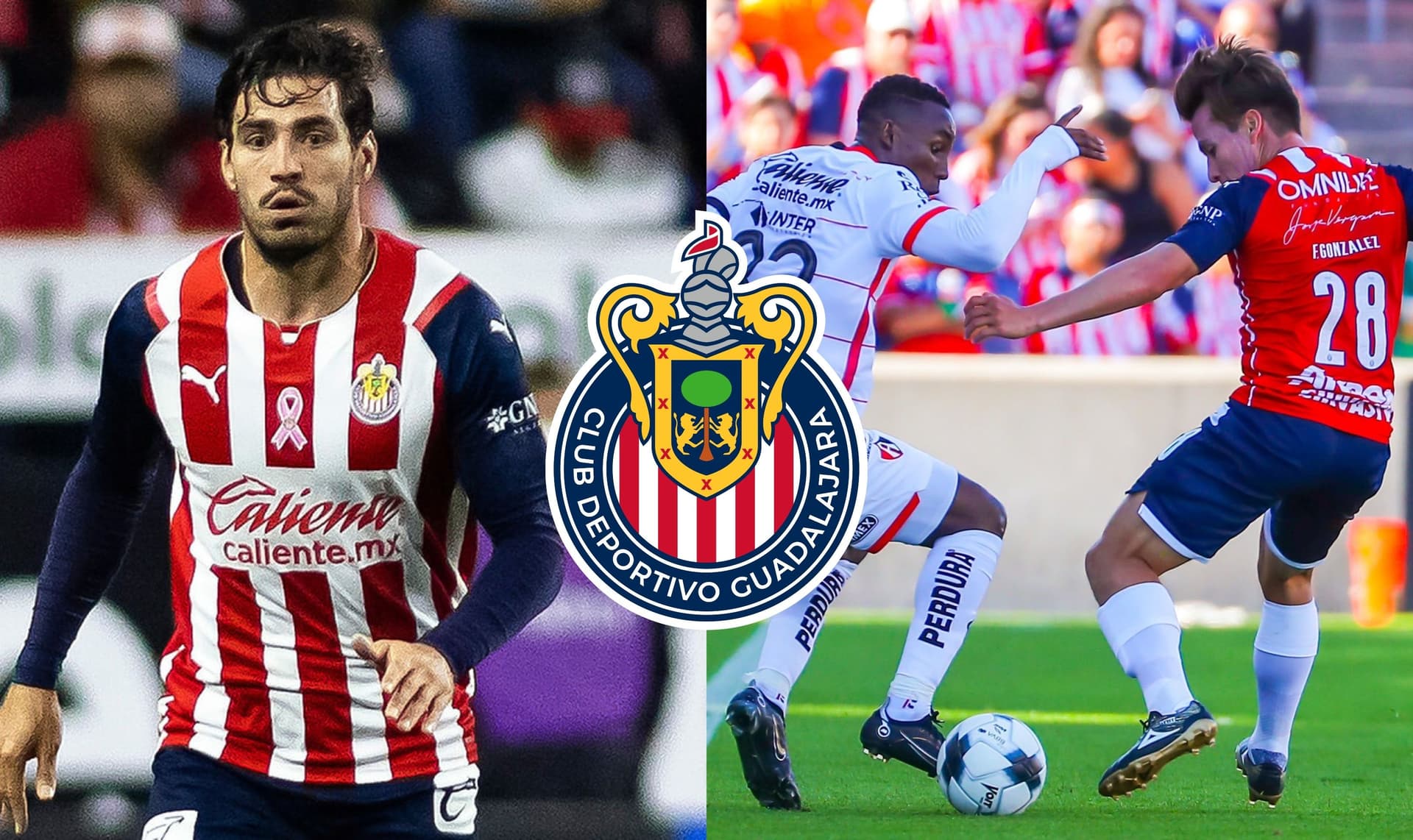 Antonio Briseño podría ser baja de las Chivas.