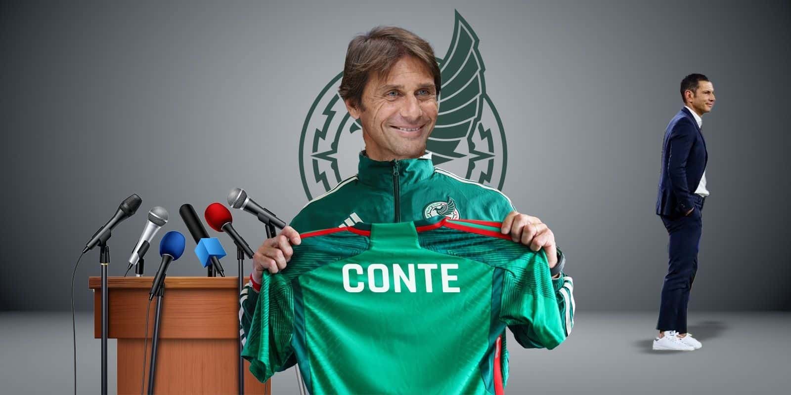 Antonio Conte sería el nuevo entrenador de la selección mexicana y se revela lo que pasaría con Jaime Lozano