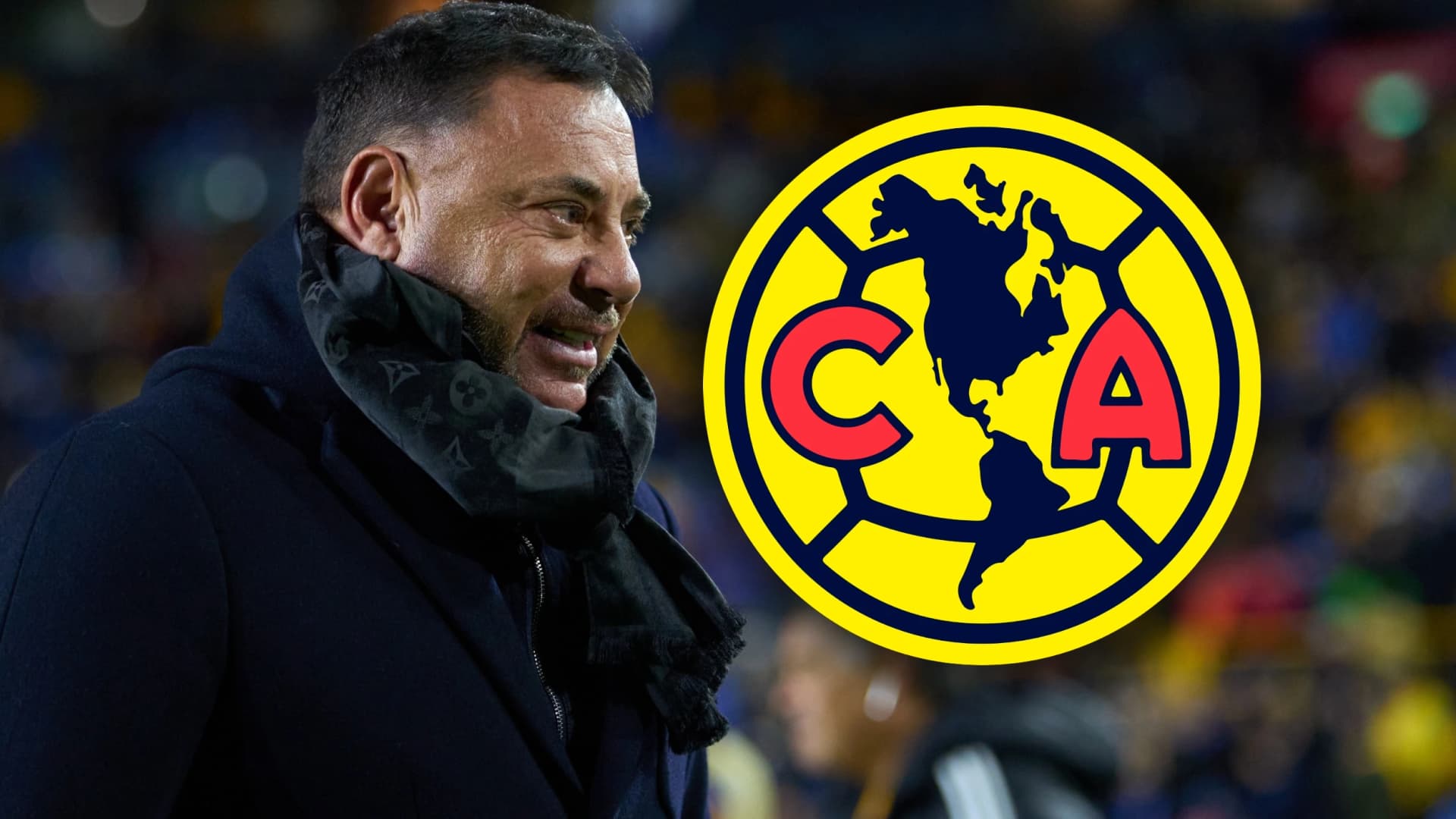 Antonio Mohamed durante uno de los partidos con Toluca