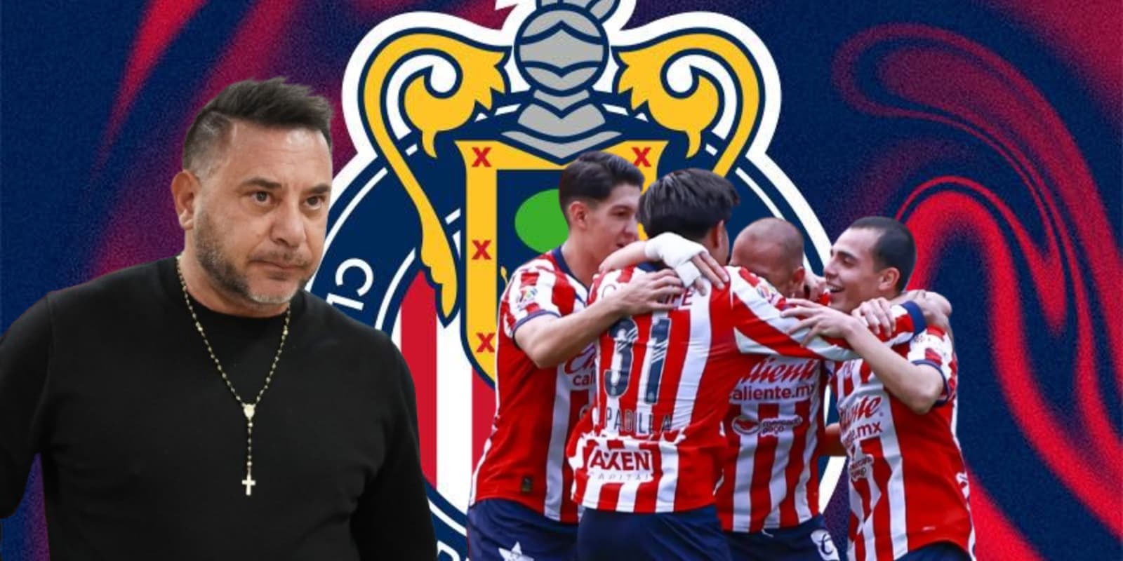 Antonio Mohamed junto a futbolistas de Chivas / FOTO FUTBOL TOTAL
