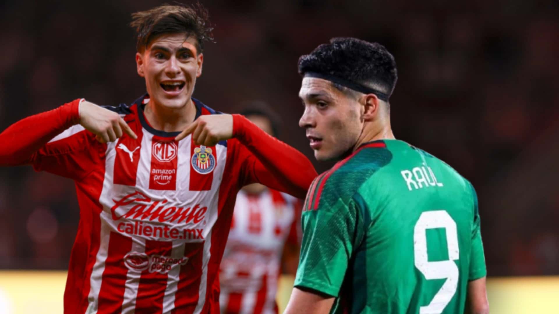 Armando González con Chivas y Raúl Jiménez en la selección mexicana