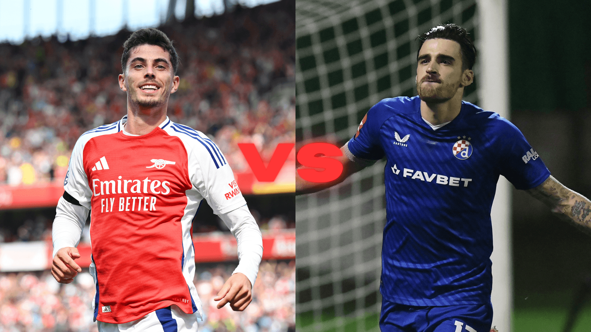 Arsenal vs Dinamo Zagreb | Fotos: @Arsenal y @gnkdinamo