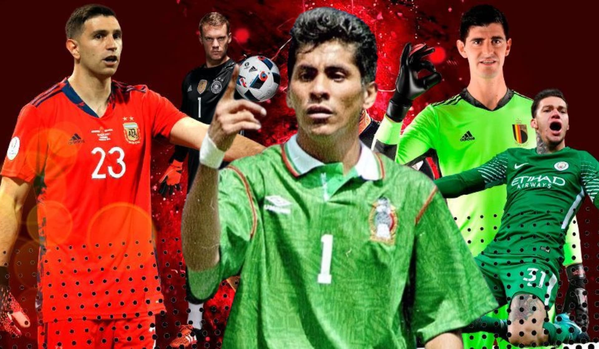 Arte de los mejores porteros del mundo según ESPN / ESPN