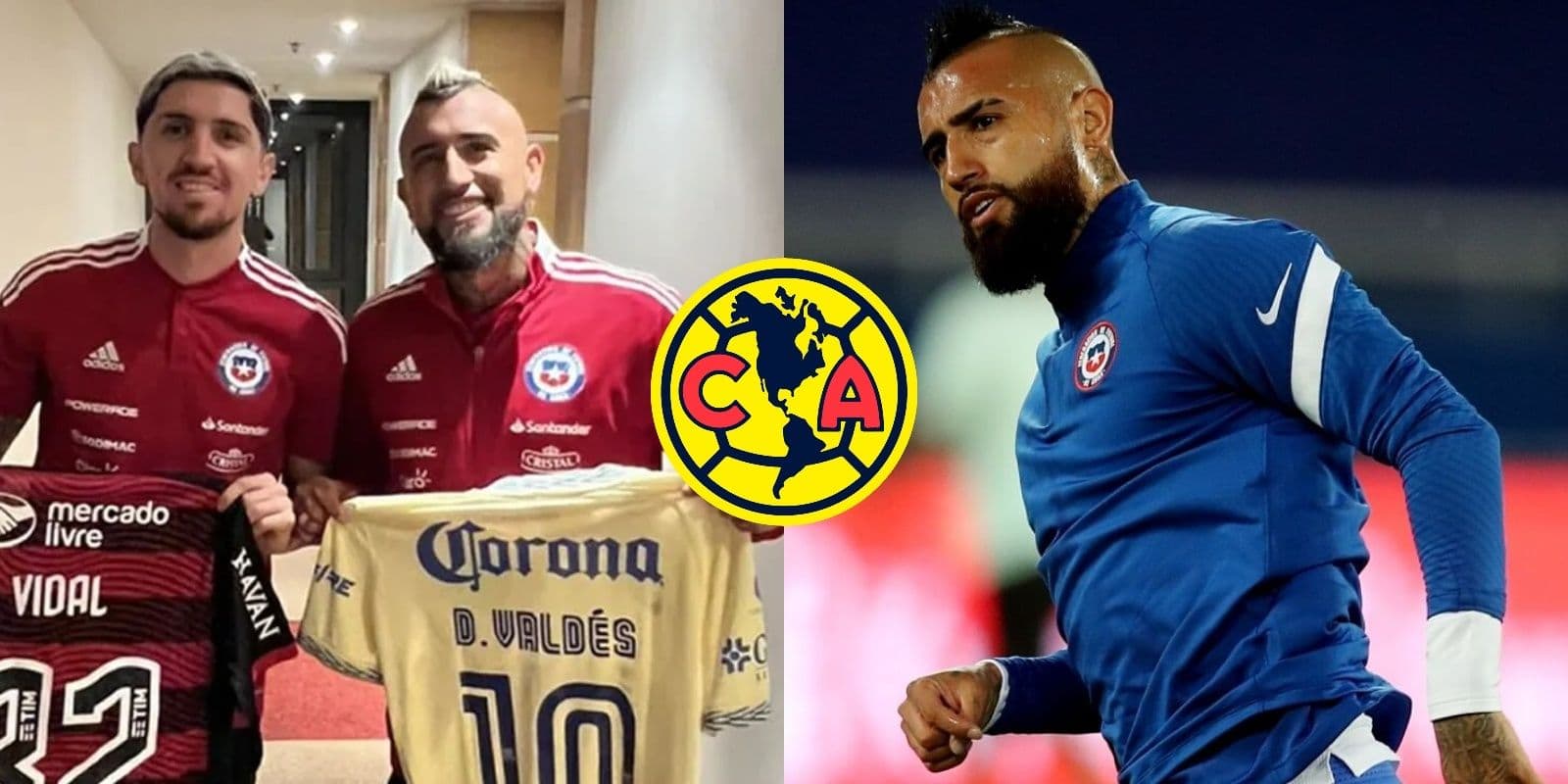 Arturo Vidal cada vez está más cerca del América.