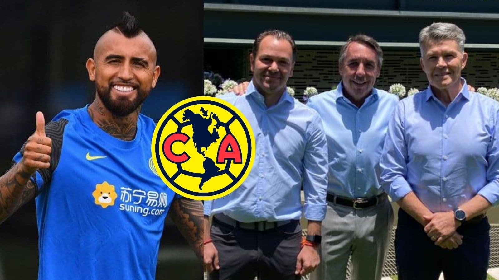 Arturo Vidal podría llegar al América gracias a la presencia de un emisario descarga que convencería al chileno