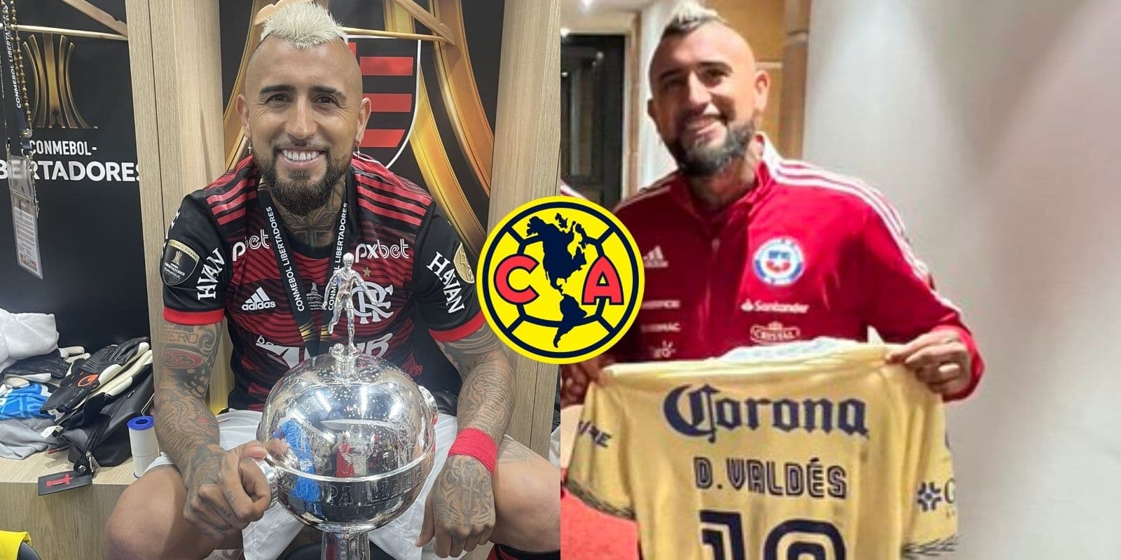 Arturo Vidal se encuentra cada vez más cerca de fichar con el América.