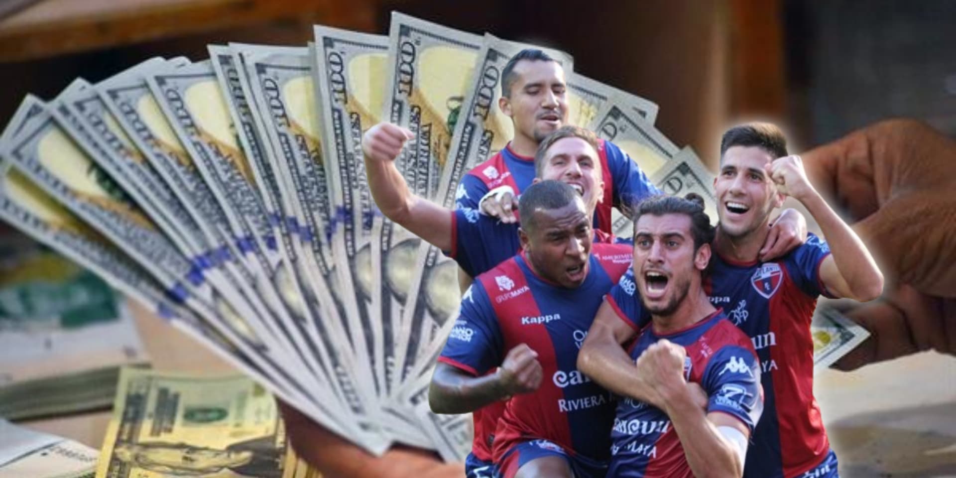 Atante festejando su gol en la Liga de Expansión / Foto: Diario Marca