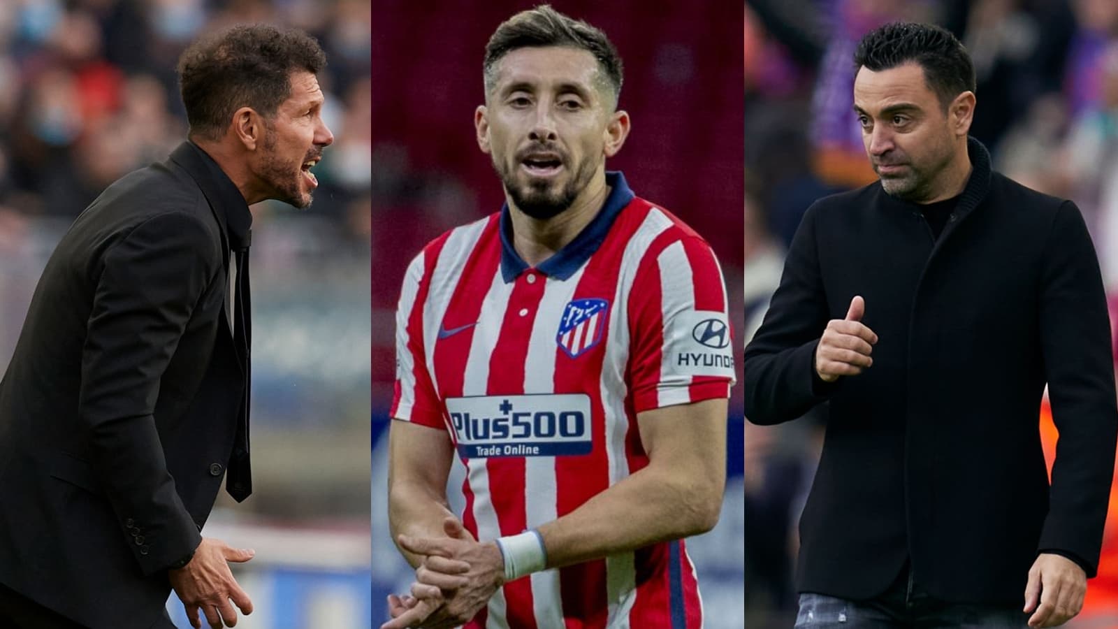 Atlético de Madrid cayó goleado en el Camp Nou por el FC Barcelona, luego del partido Xavi habló de Héctor Herrera