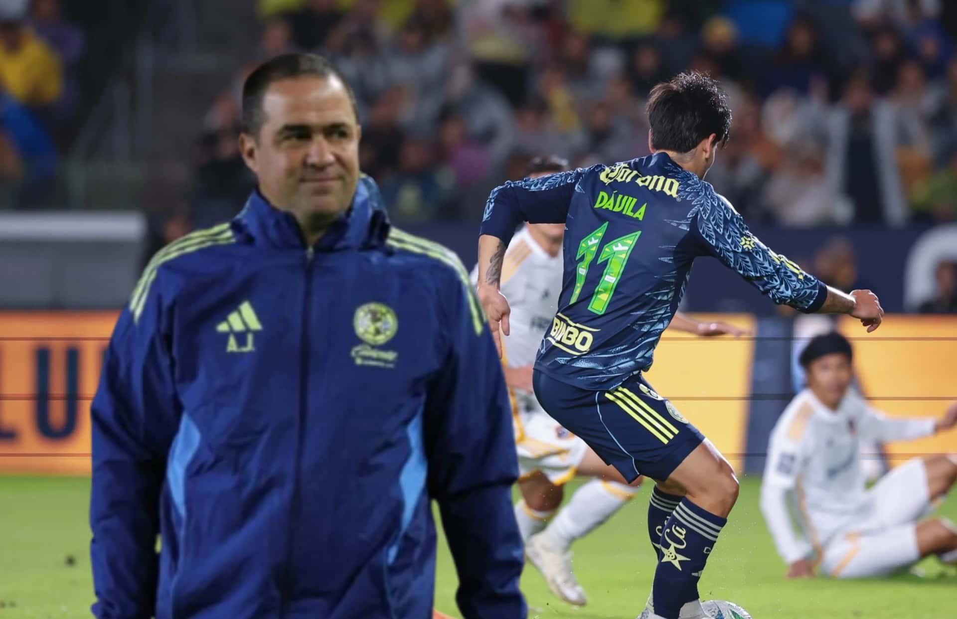 Aunque Dávila respondió con goles, Jardine sabe que no fue el único que levantó la mano en el ataque/ Foto Club América.