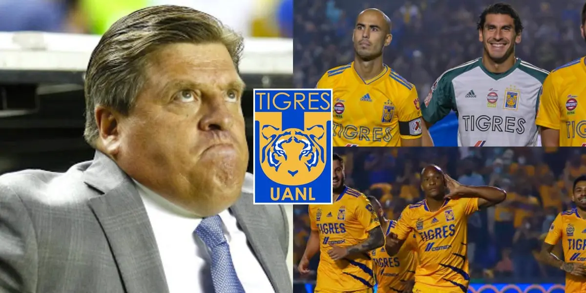 Aunque en lo público todo parece normal, varios líderes de Tigres se habrían revelado en contra de Miguel Herrera.