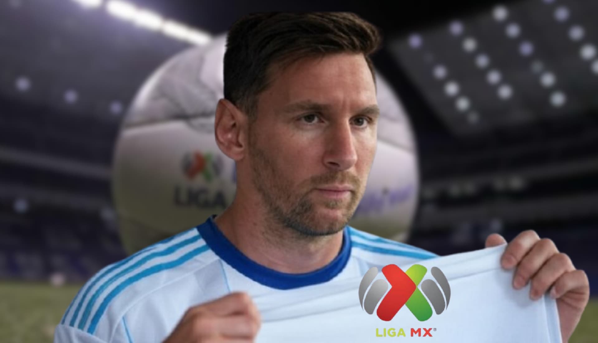 Aunque hizo menos al fútbol mexicano, Messi se interesó por el jersey de un futbolista del balompié azteca