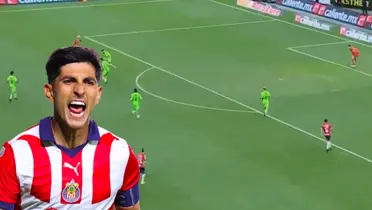 Aunque se ganó, el jugador de Chivas que no festejó el gol con el Pocho Guzmán