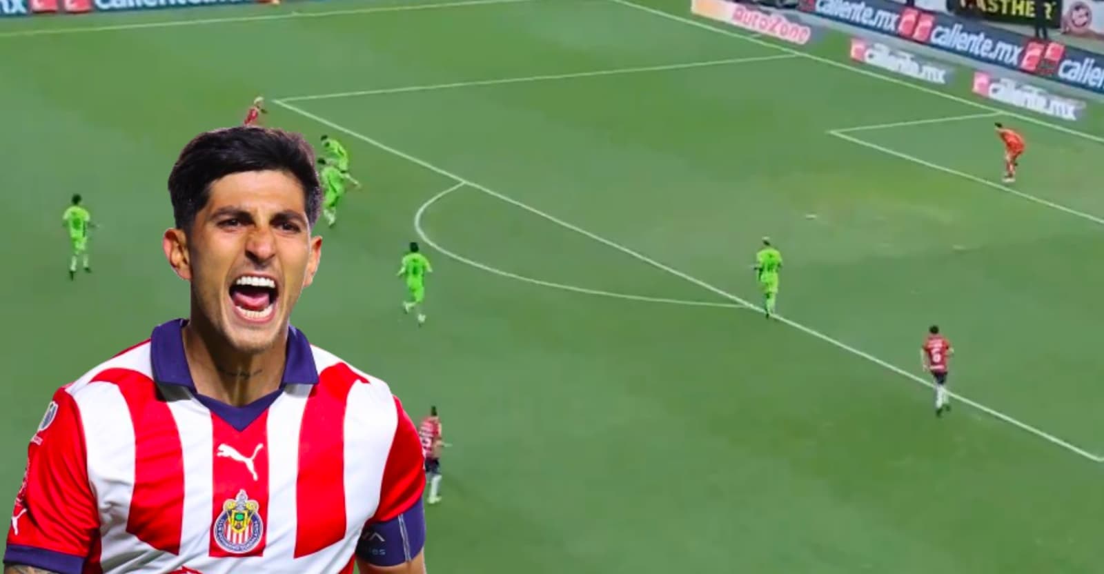 Aunque se ganó, el jugador de Chivas que no festejó el gol con el Pocho Guzmán