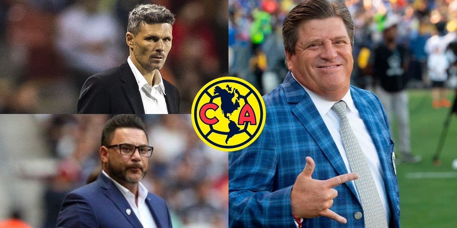 Azcárraga y Baños no coinciden con el técnico que quieren para el América.