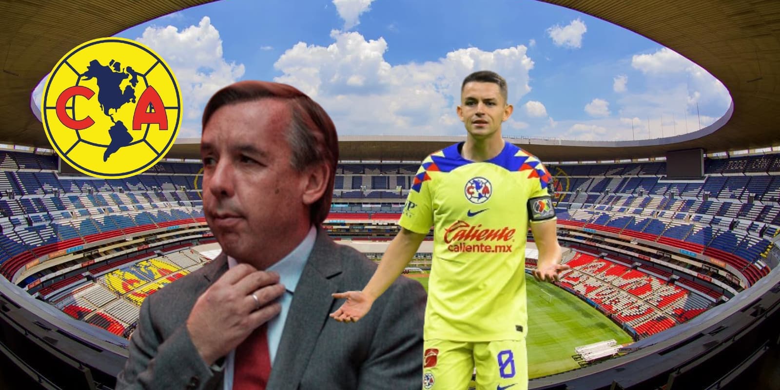 Azcárraga y Fidalgo en el Azteca