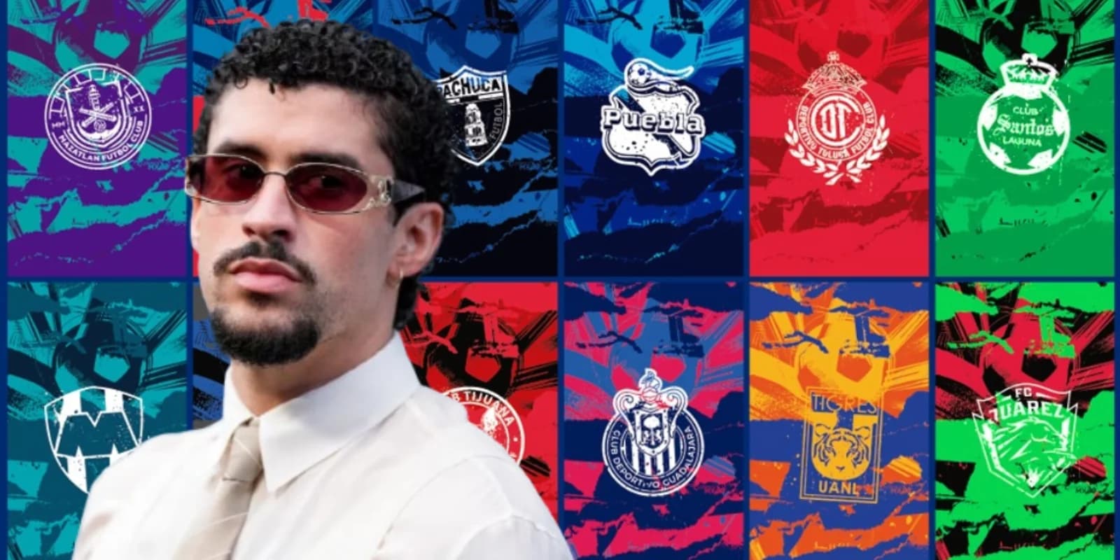 Bad Bunny y su relación con la Liga MX mediante los jerseys